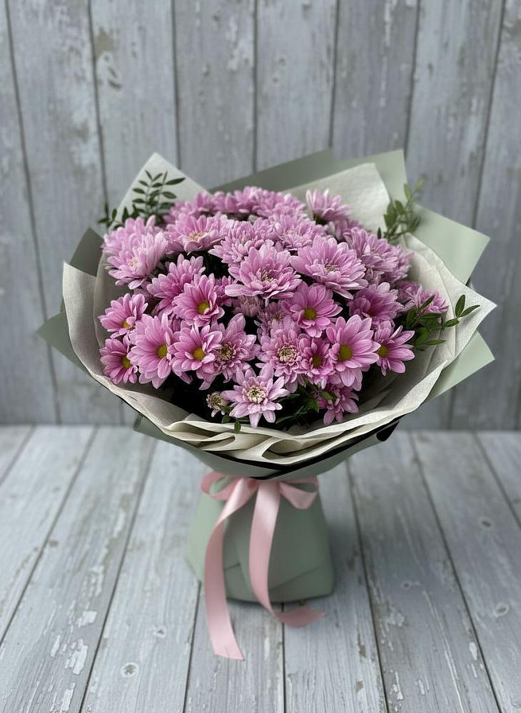 Букет цветов из: Хризантемы в Верхние Киги