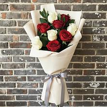 Букет цветов из:  Розы в Верхние Киги