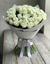 Букет 35 Белых роз в Верхние Киги