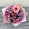 Букет цветов из: Розы, Герберы и Хризантемы в Верхние Киги