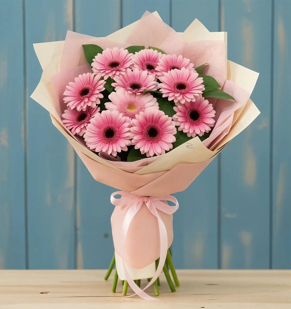 Букет цветов из: Герберы в Верхние Киги