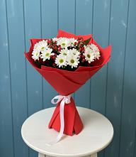 Букет цветов из:  Хризантемы в Верхние Киги
