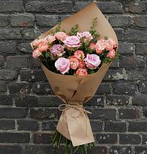 Букет цветов из:  Розы в Верхние Киги