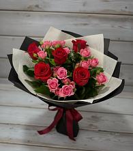 Букет цветов из:  Розы в Верхние Киги