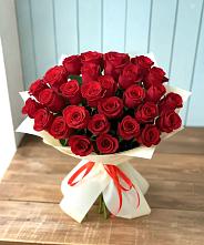 Букет 29 Красных роз в Верхние Киги