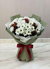 Букет цветов из:  Хризантемы в Верхние Киги