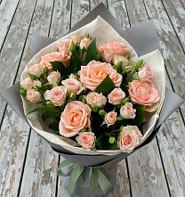 Букет цветов из:  Розы в Верхние Киги