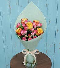 Букет цветов из:  Розы в Верхние Киги