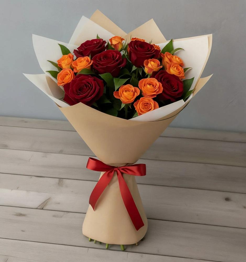 Букет Любовь и восторг в Верхние Киги