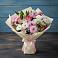 Букет цветов из: Хризантемы, Альстромерии и Розы в Верхние Киги